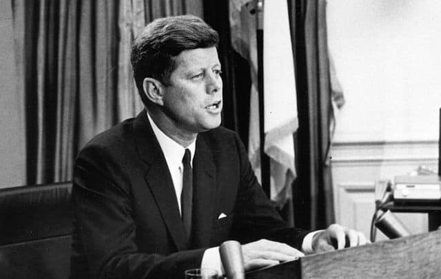 President Kennedy hairstyle