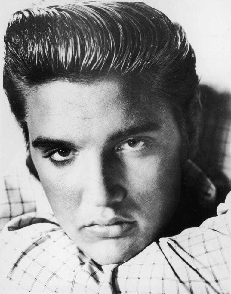 Elvis Presley's quiff haircut