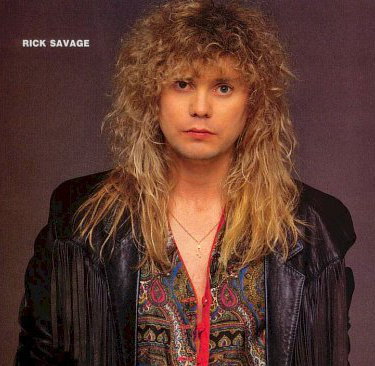 Photo of Rick Savage hairstyle.