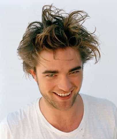 Pattinson bed head haircut