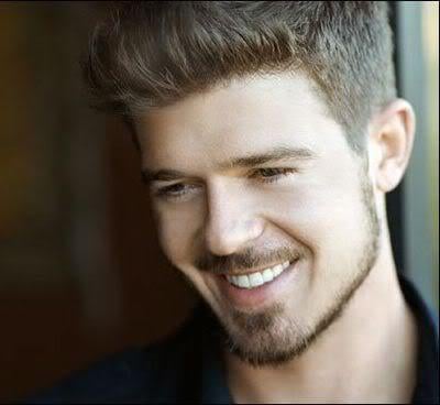 Robin Thicke hairstyles 