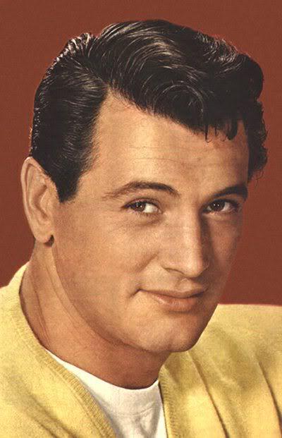 Photo of Rock Hudson classic quiff hairstyle for men. 