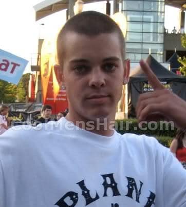 Ryan Sheckler crew cut.