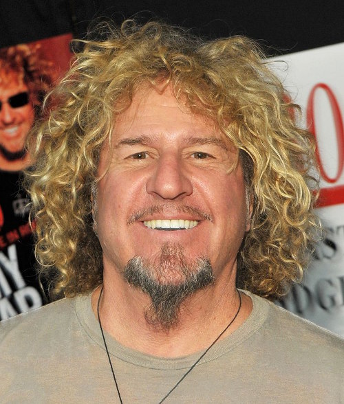 Sammy Hagar hairstyle. Photo by Mike Coppola/Getty Images.