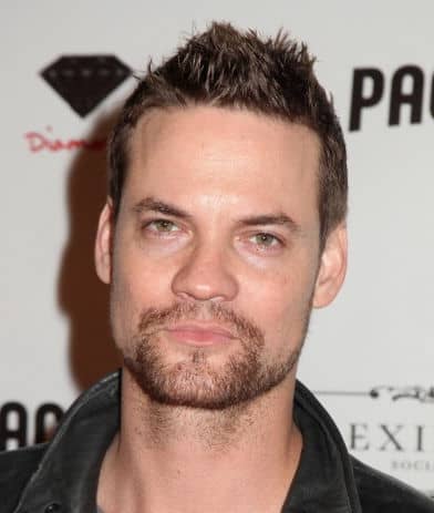 Photo of Shane West spiky hairstyle.