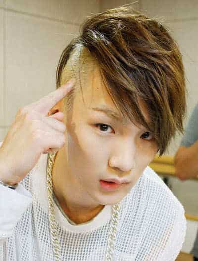 Picture of Shinee Key Korean hair.