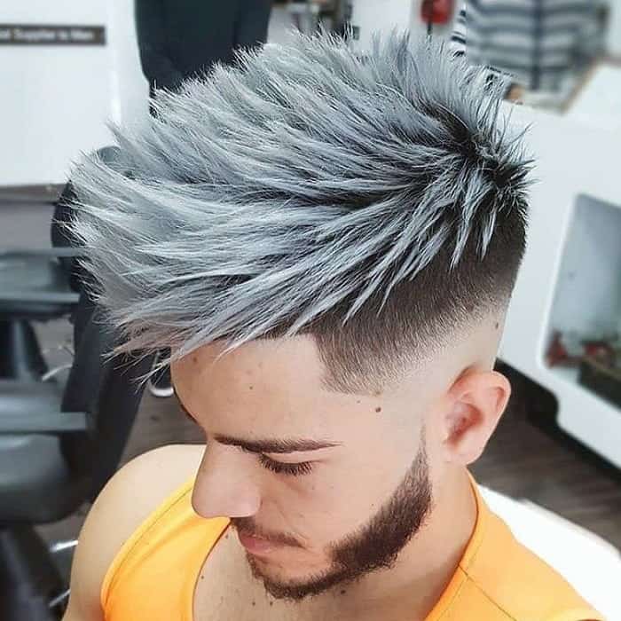Spiky Hairstyle For Young Men