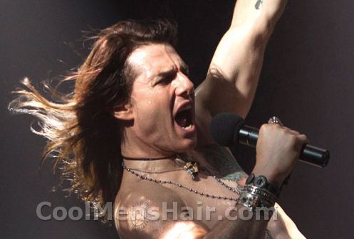 Picture of Stacee Jaxx long hairstyle.