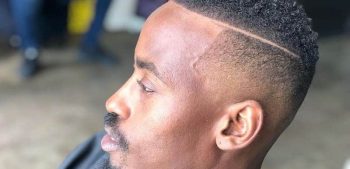7 Temp Fade Haircuts with Parts & Curls