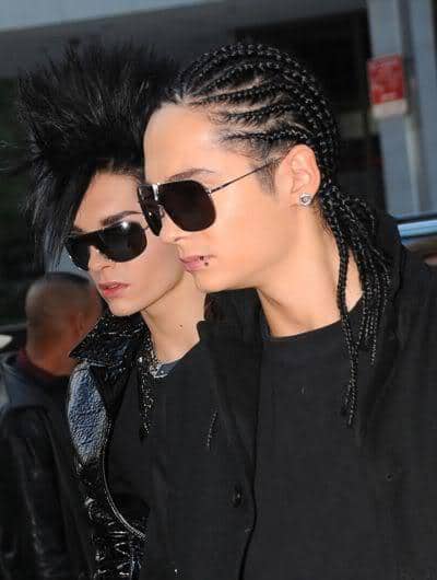 Tom Kaulitz braids hairstyle 