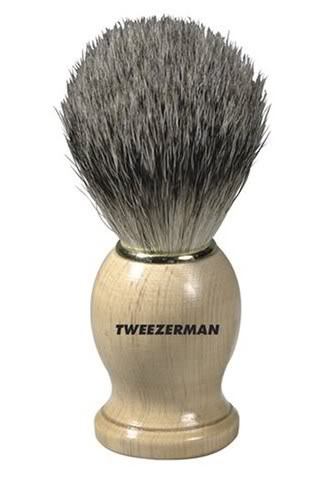 Image of Tweezerman Men's Shaving Brush.