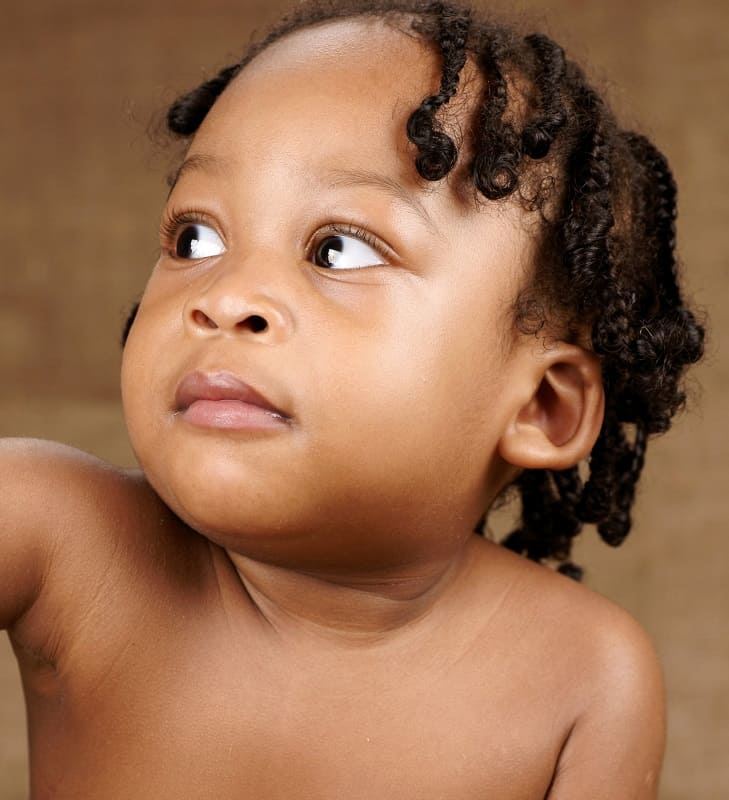 toddler's twist braids