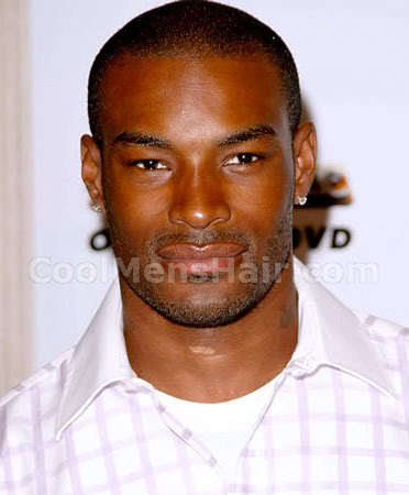 Picture of Tyson Beckford bald style.