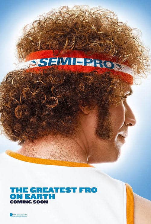 Image of Will Ferrell hairstyle in the movie Semi Pro.