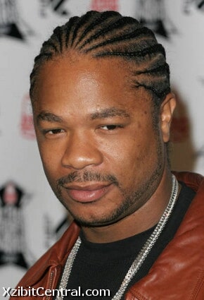 Photo of Xzibit cornrows hairstyle.