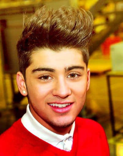 Zayn Malik New Long Hair Man Bangs Hairstyle Photo