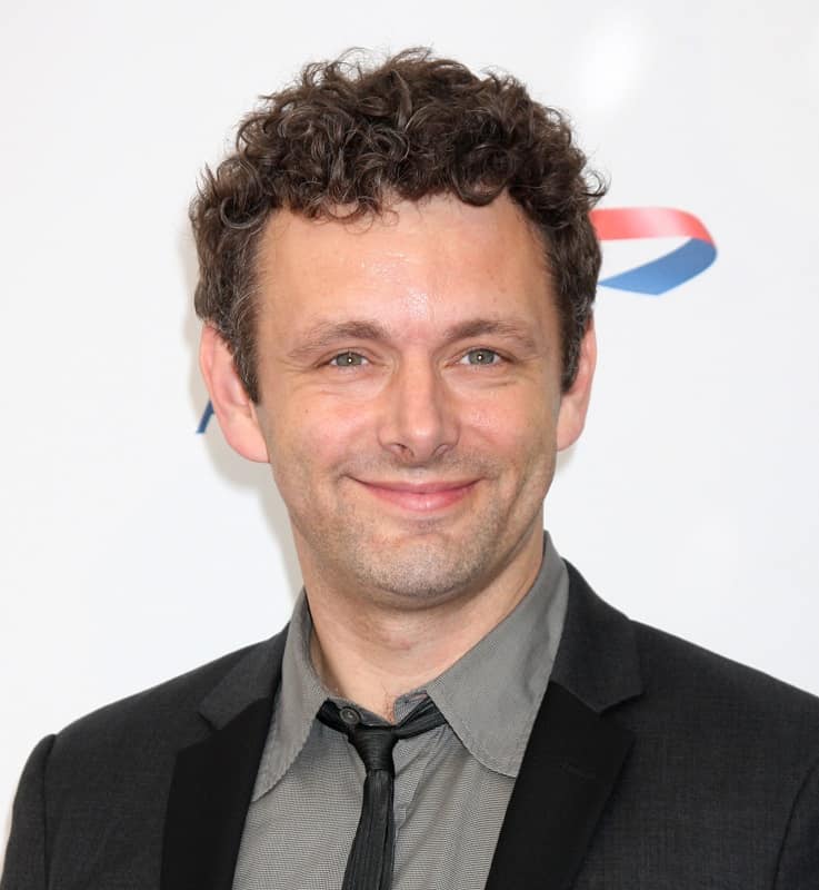 actor with curly hair - Michael Sheen