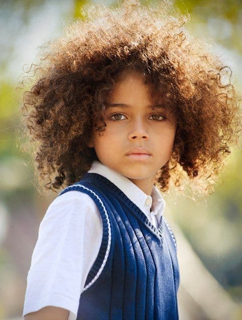 big afro hairstyle for boys