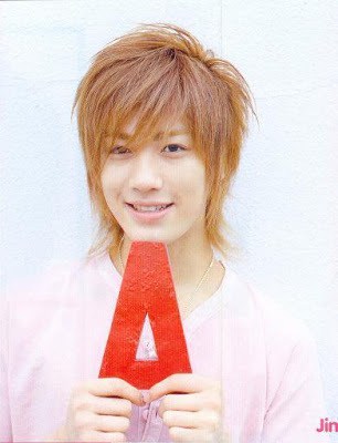 Akanishi Jin's Japanese hairstyle