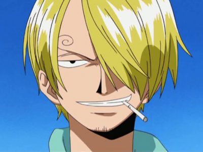 Sanji's anime boy with blonde hair