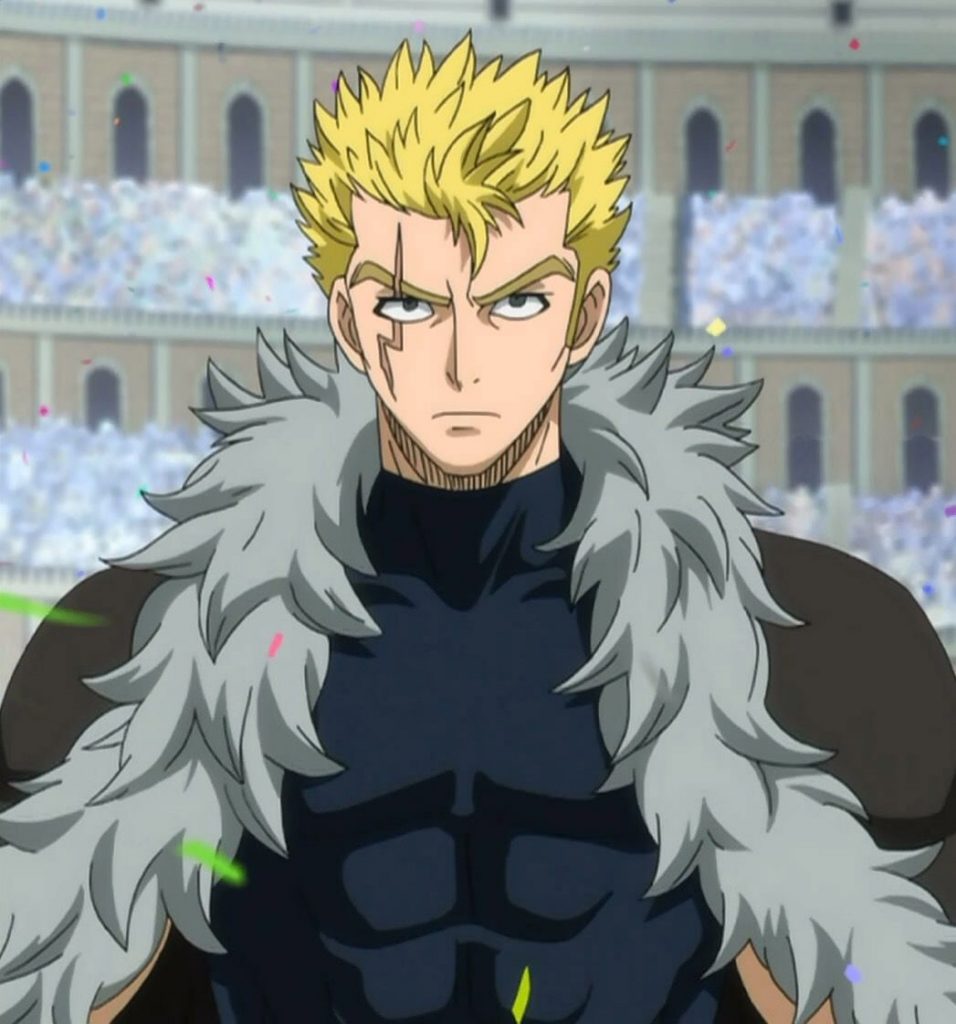 Laxus Dreyar's Blonde Anime Hairstyle