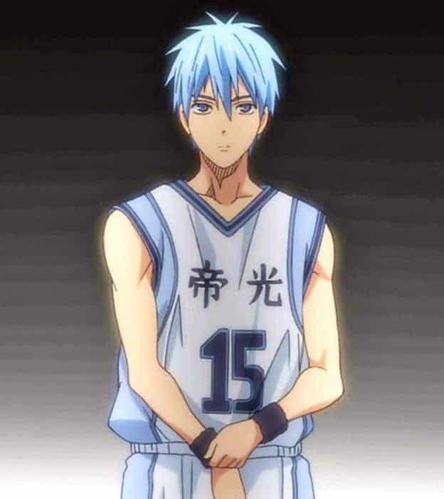 Kuroko Tetsuya long anime boy blue hairstyle