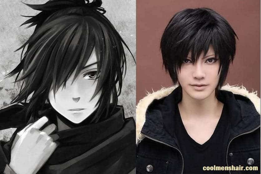 Hair Style Youngman: View Anime Boy Hairstyles Real Life PNG