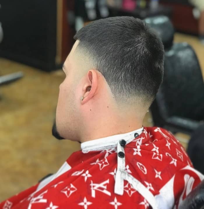 bald taper fade