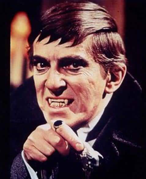 Picture of Barnabas Collins as portrayed by Jonathan Frid.