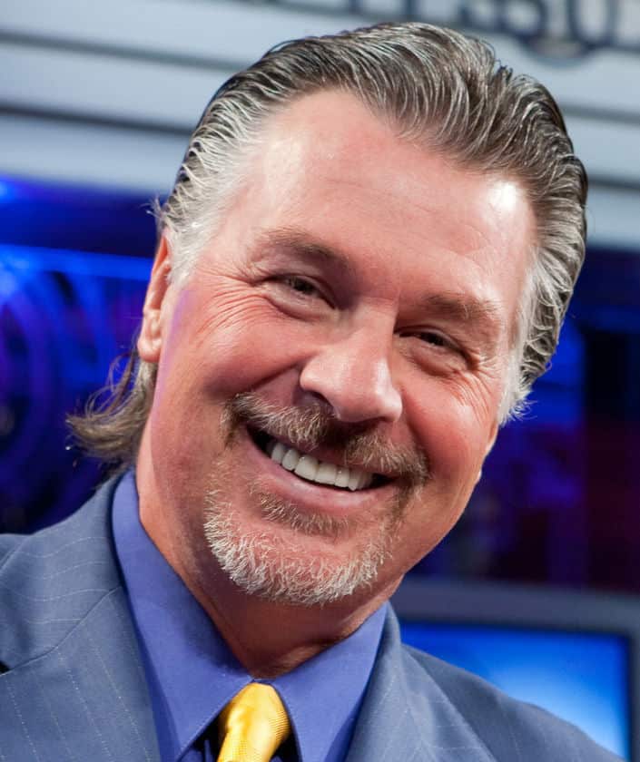 Photo of Barry Melrose hairstyle.