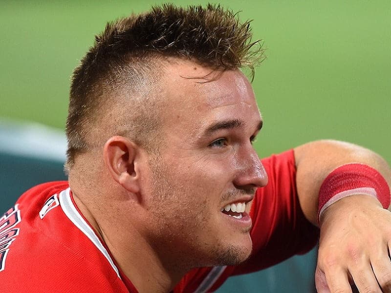 baseball mullet fade