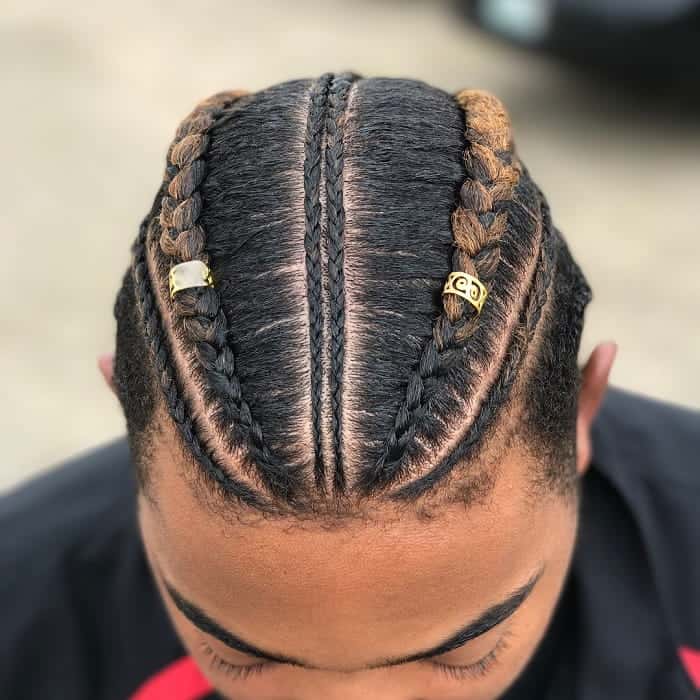 dutch braids for black men