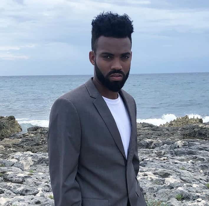 Black Dapper Hairstyle