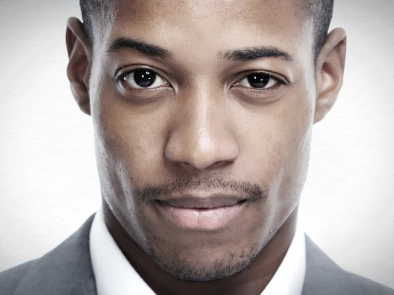 thin mustache styles for black men 