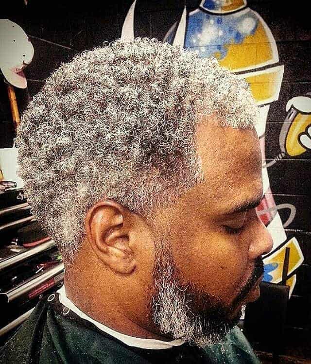 black men with grey hair