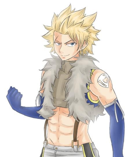 Sting Eucliffe anime hair