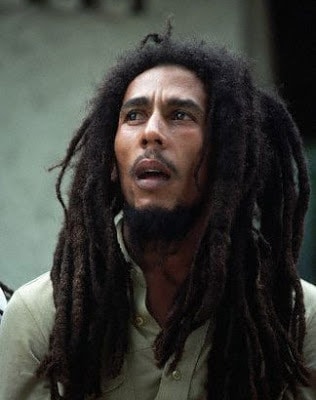 Bob Marley dreadlocks hairstyle. Photo by Bonita Jamaica.