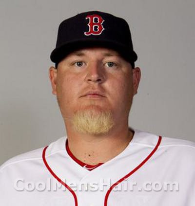 Photo of Bobby Jenks goatee.