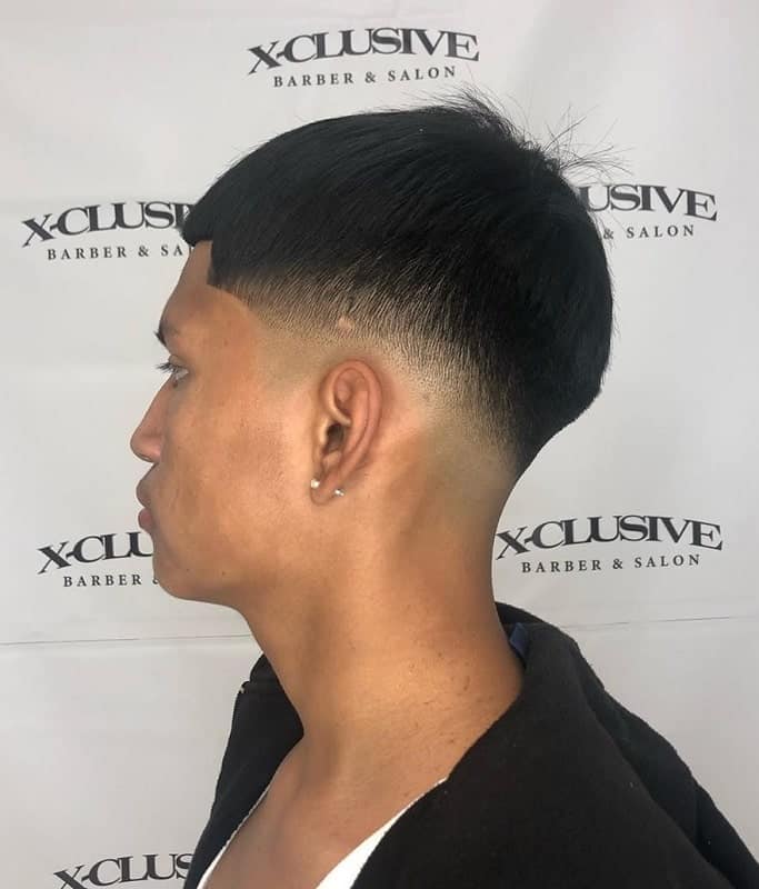 short bowl cut for men