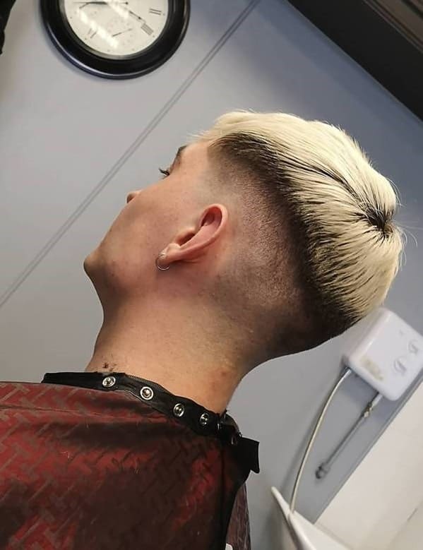 Bowl Cut for Blonde Hair with Dark Roots