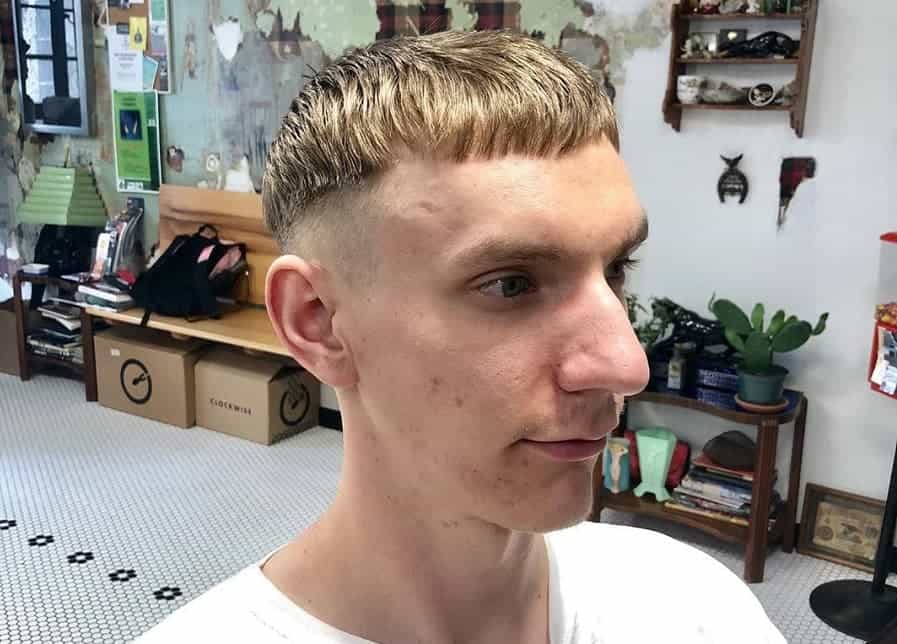 haircut using a bowl