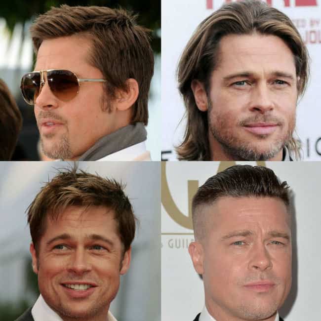 brad pitt hairstyle