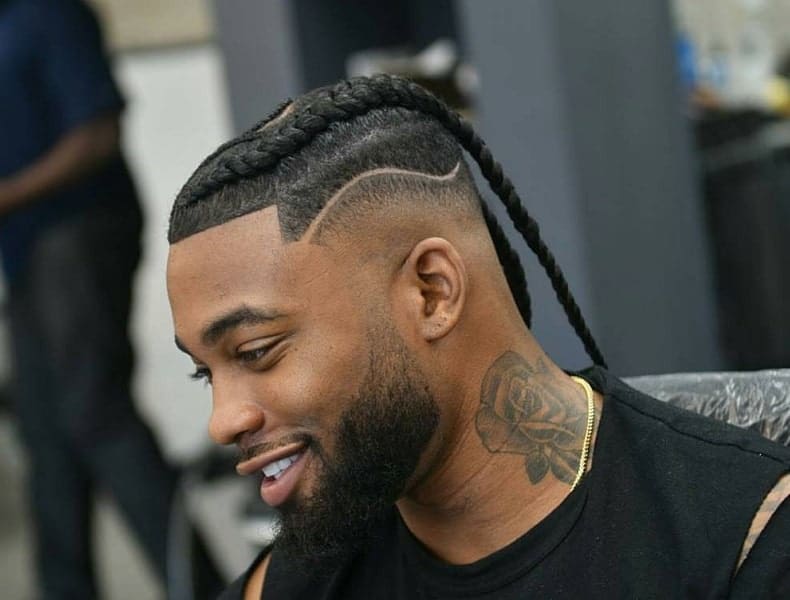 Black Male Braids Hairstyles On