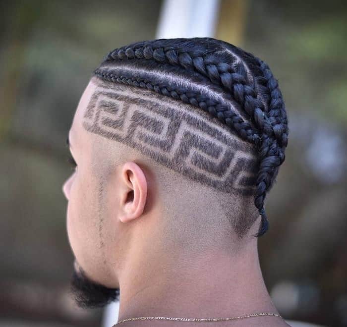 braids for men with short hair 14 30 kiểu tết tóc hàng đầu cho nam giới để tóc ngắn (Hướng dẫn năm 2021)