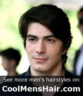 Men hairstyle from Brandon Routh.