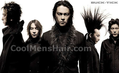 Picture of Buck-Tick Japanes Rock band hairstyles.