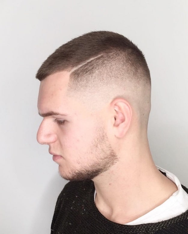 Butch Cut with Fade