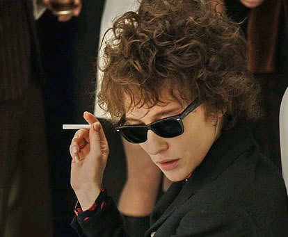 Bob Dylan hairstyle. 