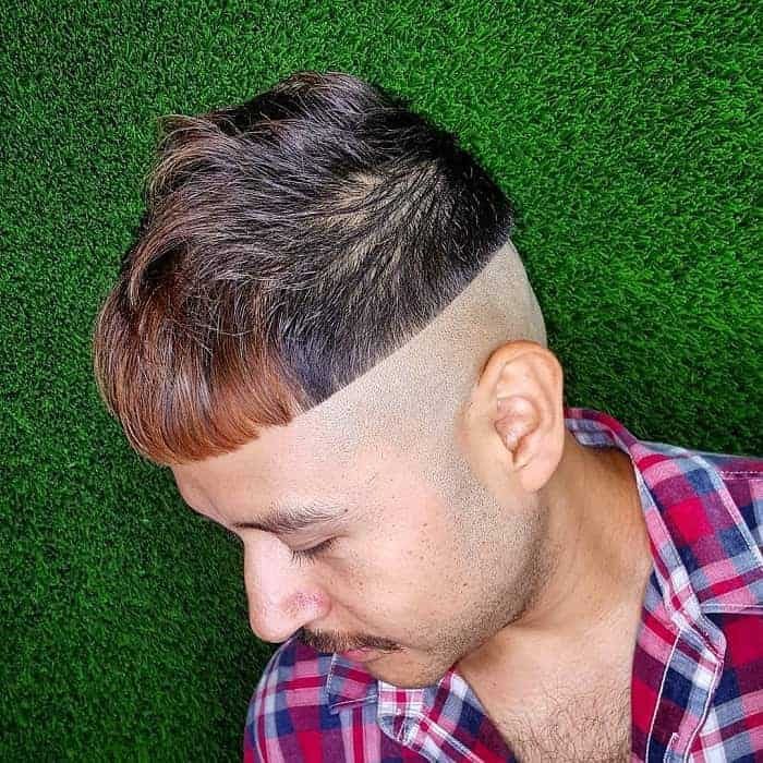  Chili Bowl Haircut with Shaved Sides