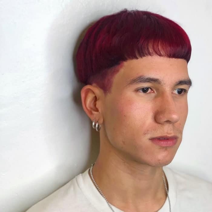 Chili Bowl Cut with Undercut for Men